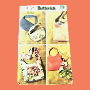 FASHION Handbags PURSE 👛 Sewing PATTERN, BUTTERICK P147 UNCUT Vintage